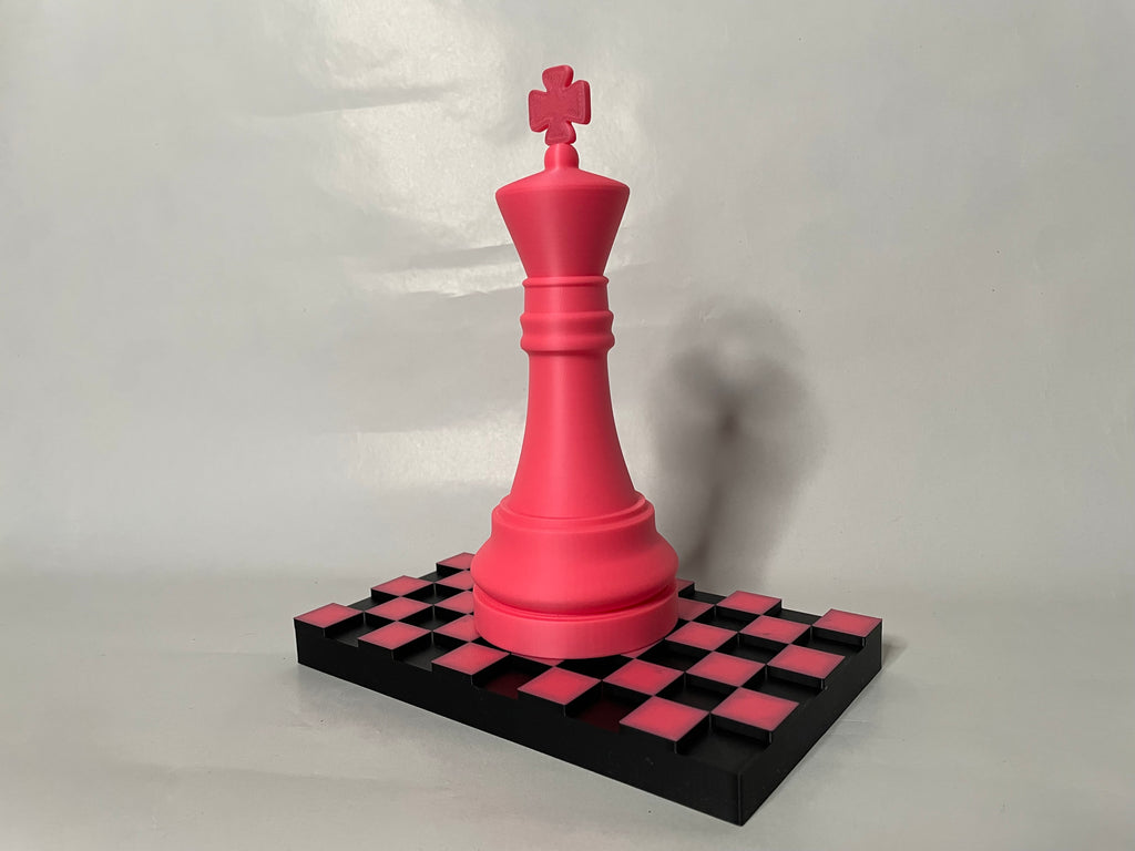 Chess King display piece