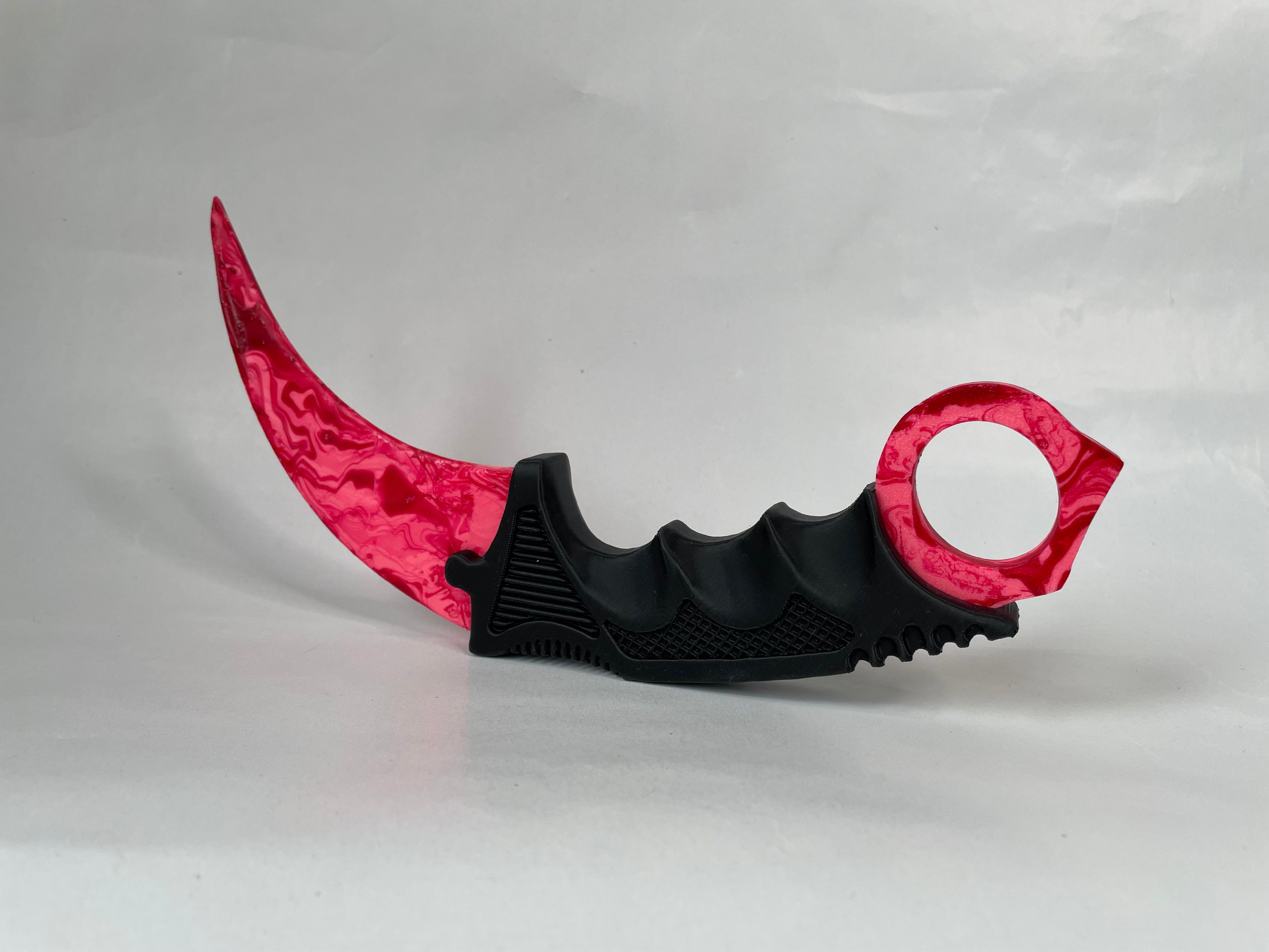 Dekorativ Marmorert Karambit #11